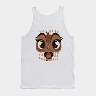 Cute Baby Owl Tank Top